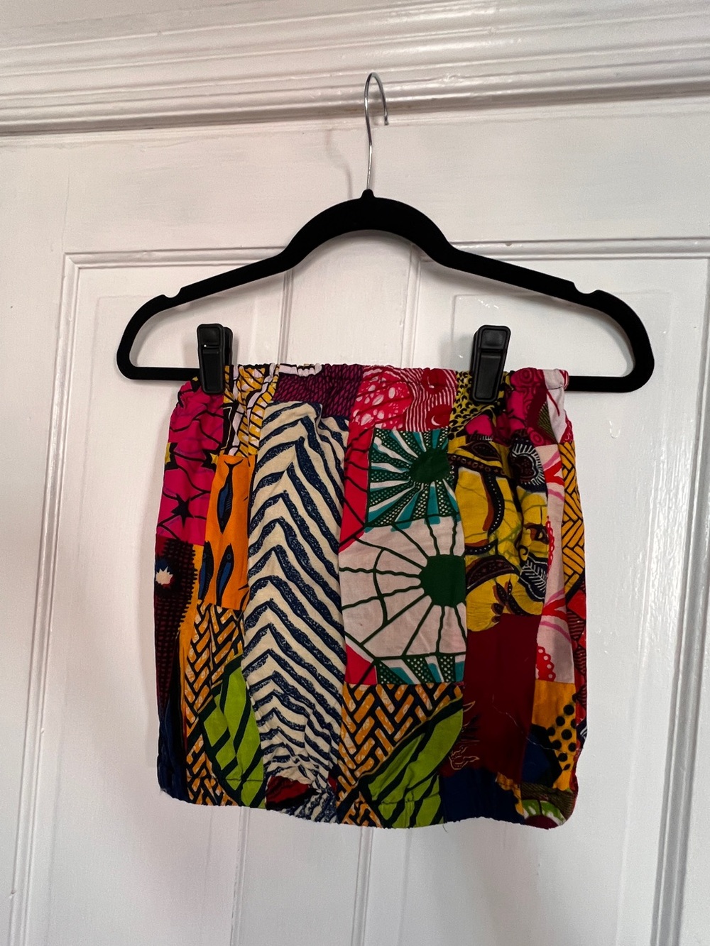 Ankara Patchwork Tube Top